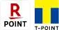 楽天ポイント、T-POINTが貯まります